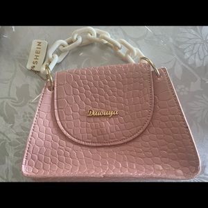 BRAND NEW - Pink Chain Link Handbag from SHEIN